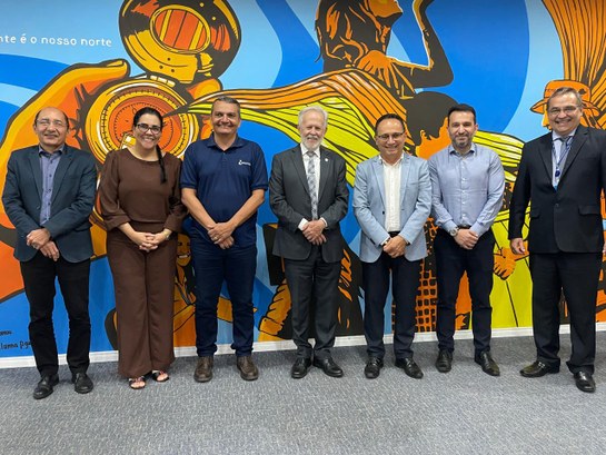 Presidente do TRE-TO visita sede da Energisa Tocantins para agradecer apoio durante as eleições Presidente do TRE-TO visita sede da Energisa Tocantins para agradecer apoio durante as eleições