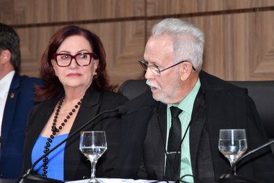 Cerimônia contou com a presença de magistradas e magistrados