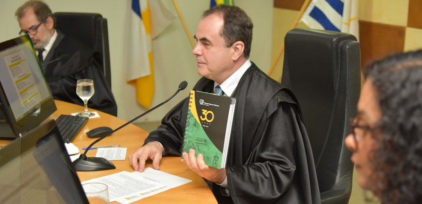 Presidente do TRE-TO lança agenda dos 30 anos da Justiça Eleitoral