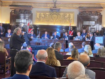 Solenidade abre encontro de presidentes dos regionais eleitorais de todo o país, com participaçã...