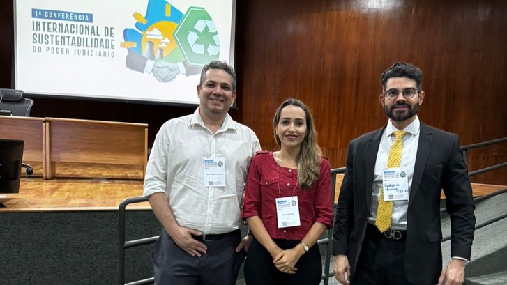 Temas relacionados à sustentabilidade são abordados durante conferência no CNJ; TRE-TO participou do evento Temas relacionados à sustentabilidade são abordados durante conferência no CNJ; TRE-TO participo...