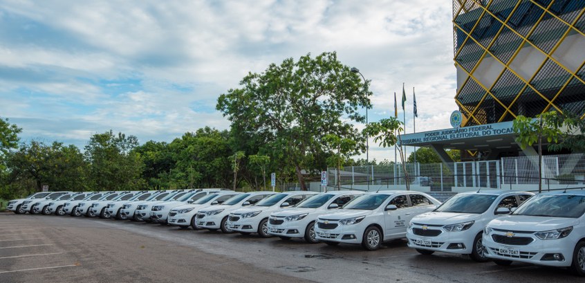 TRE-TO adquire 20 novos carros para compor a frota de veículos oficiais TRE-TO adquire 20 novos carros para compor a frota de veículos oficiais
