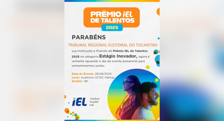 Os vencedores serão anunciados durante cerimônia no dia 28, no auditório Centro de Educação e Te...