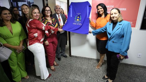 TRE-TO participa da implementação da Ouvidoria da Mulher do TJTO e do lançamento do  projeto “Ma...