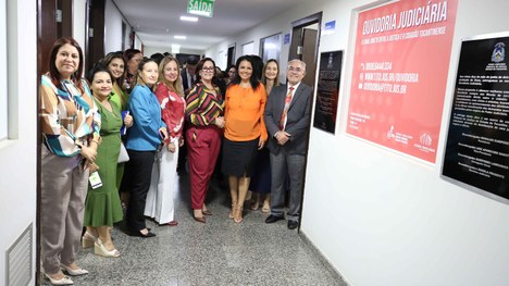 TRE-TO participa da implementação da Ouvidoria da Mulher do TJTO e do lançamento do  projeto “Ma...