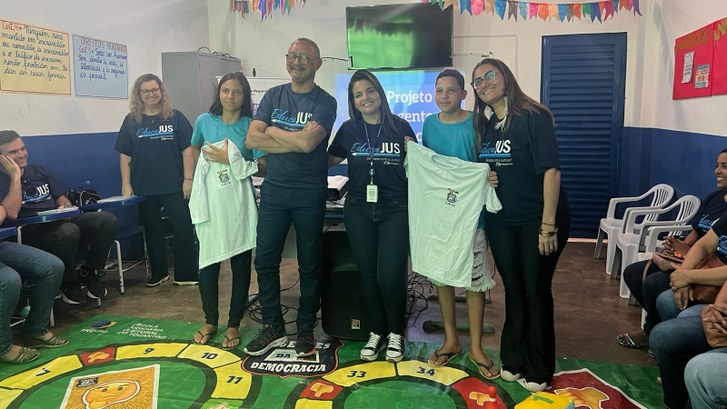 TRE-TO participa do EducaJus - De papo com a Justiça, projeto do Poder Judiciário tocantinense TRE-TO participa do EducaJus - De papo com a Justiça, projeto do Poder Judiciário tocantinense