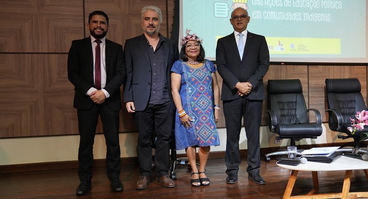 TRE-TO proporciona discussão sobre políticas de incentivo e acesso à tecnologia aos povos indígenas TRE-TO proporciona discussão sobre políticas de incentivo e acesso à tecnologia aos povos indígenas