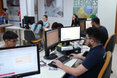 Atendimento na 29ª Zona Eleitoral.