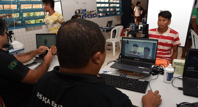 TRE-TO vai a aldeias indígenas de Tocantínia para oferecer serviços eleitorais TRE-TO vai a aldeias indígenas de Tocantínia para oferecer serviços eleitorais