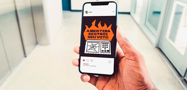 TSE e Aner lançam campanha informativa para auxiliar no enfrentamento das mentiras nas eleições TSE e Aner lançam campanha informativa para auxiliar no enfrentamento das mentiras nas eleições