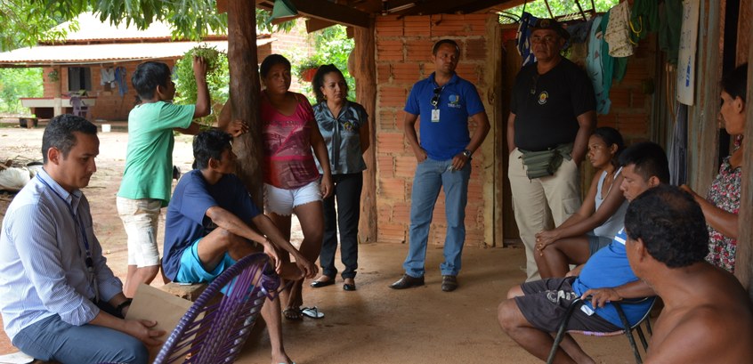 Visita  aldeias indígenas - TRE-TO 