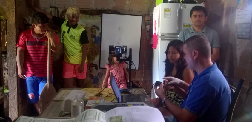 Zona Eleitoral de Formoso do Araguaia realiza atendimento em aldeias indígenas da Ilha do Bananal