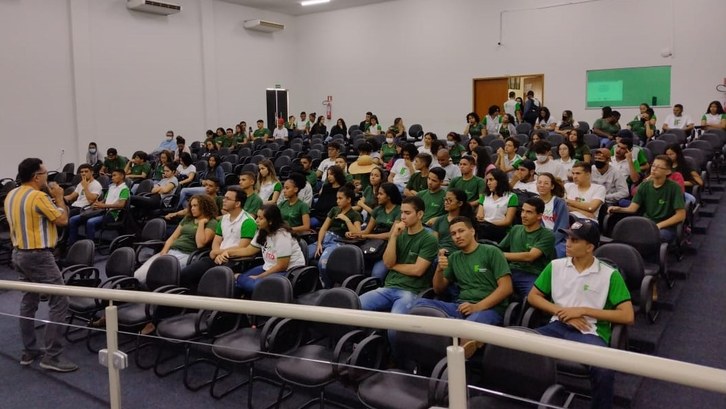 Acadêmicos de Tocantinópolis e Araguatins participam de Diálogo com a Ouvidoria Eleitoral Ao todo 280 acadêmicos estiveram presentes no bate-papo.