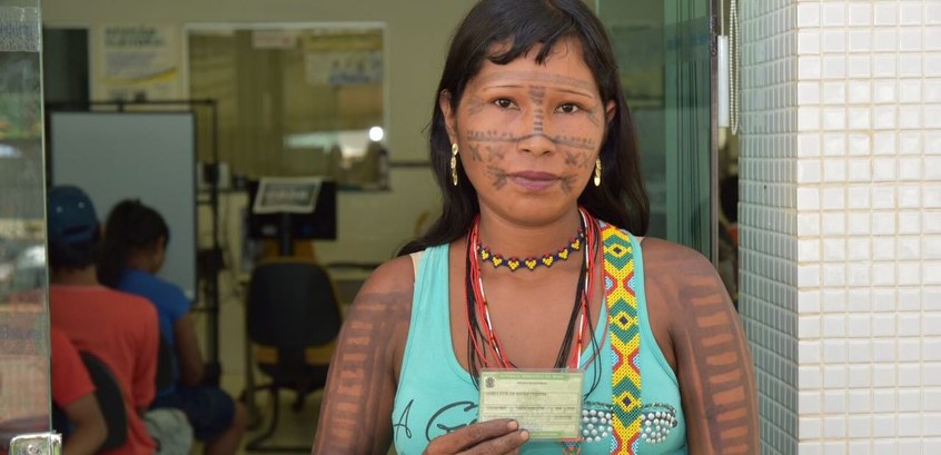 Biometria: Indígenas tem atendimento prioritário em Tocantinópolis 