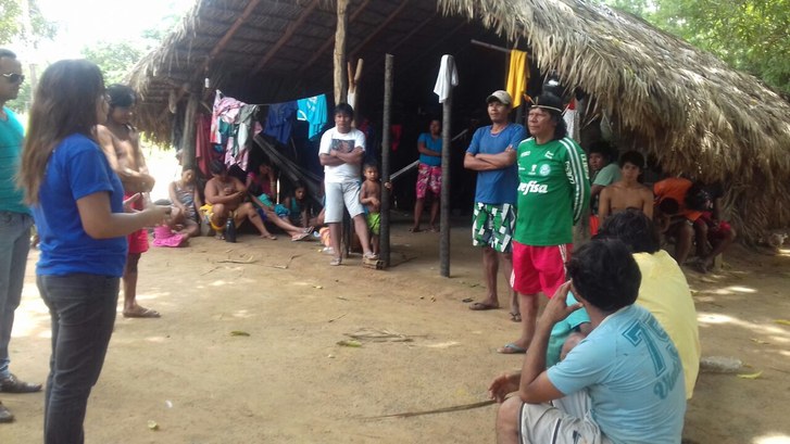 Comunidades da etnia Krahô, em Itacajá, recebem informações sobre  Inclusão Sociopolítica dos Po...
