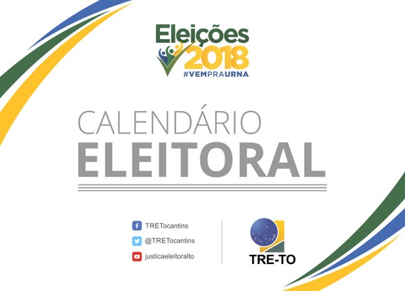 Confira os próximos prazos do Calendário Eleitoral para o segundo turno das Eleições Gerais 2018