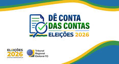 A imagem é um card institucional com fundo claro e elementos gráficos nas cores azul, verde e am...