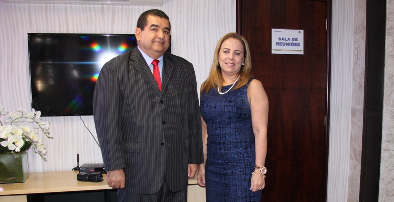 Desembargadora Ângela Prudente recebe ex-Superintendente da Polícia Federal Desembargadora Ângela Prudente recebe ex-Superintendente da Polícia Federal