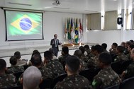 O evento contou com a participação do assessor jurídico do TRE-TO, Adilson Cunha Silva