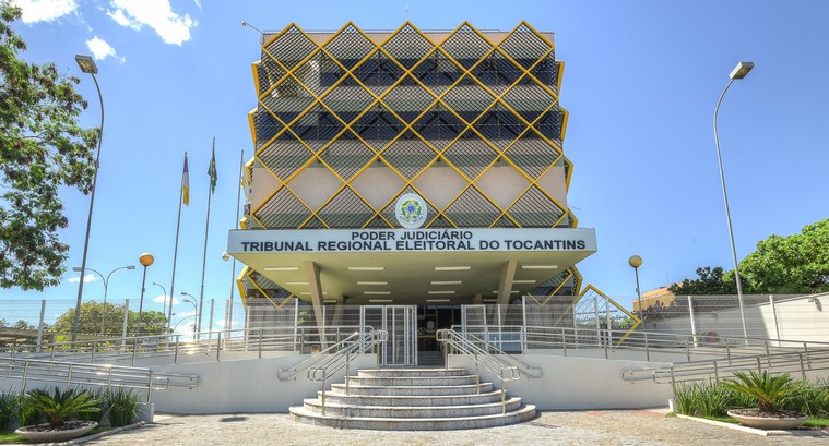 Fachada do TRE Tocantins