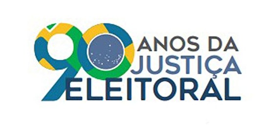 Logo comemorativa 90 Anos da Justiça Eleitoral