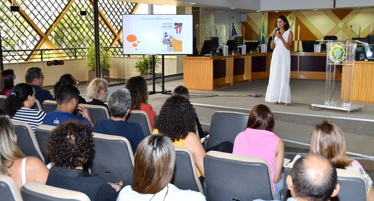 Mês da Mulher: Em palestra no TRE-TO, defensora pública fala sobre desafios e soluções contra a violência doméstica Carlos Eller (Ascom/TRE-TO)