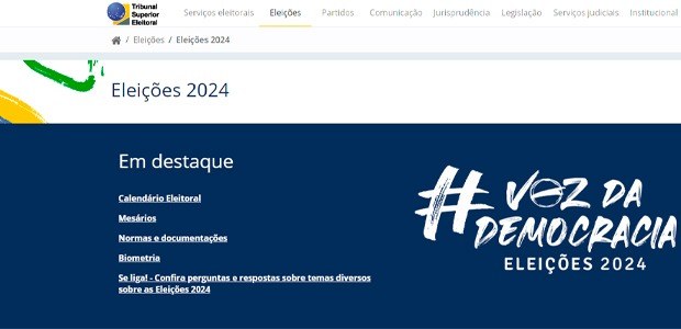 Nova página Eleições 2024 Nova página Eleições 2024