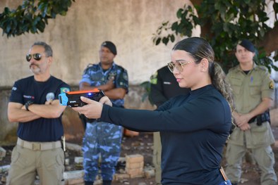 Polícia Judicial conclui treinamento para uso de instrumentos não letais 