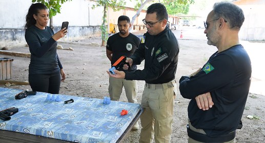 Polícia Judicial conclui treinamento para uso de instrumentos não letais 