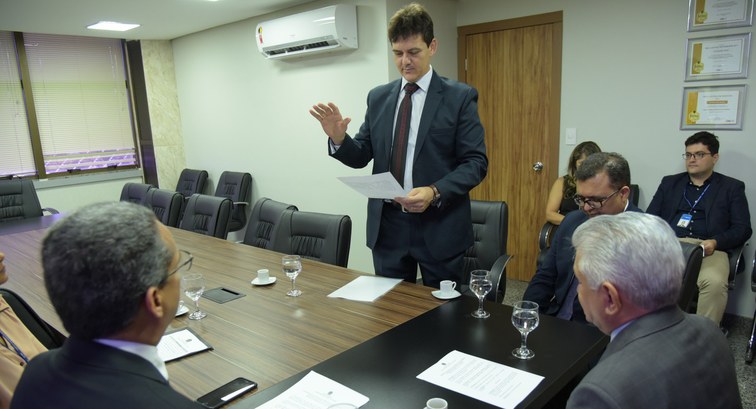 Posse do juiz Márcio Gonçalves Márcio Gonçalves Moreira é reconduzido ao cargo de juiz substituto do TRE-TO