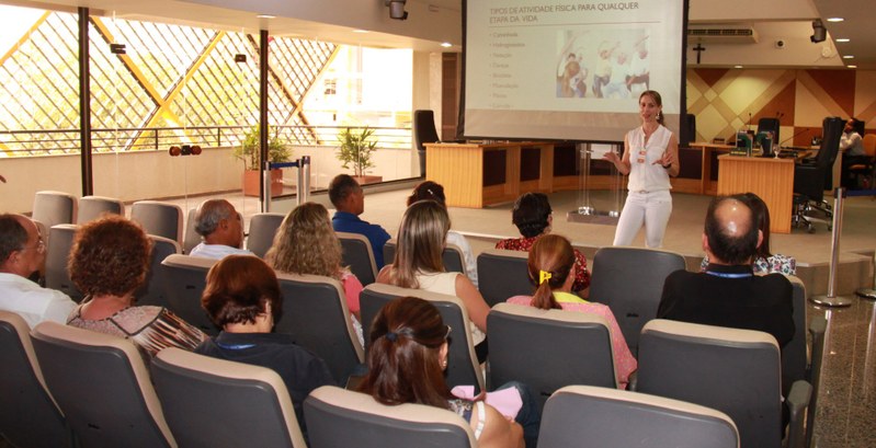 PPA: palestra incentiva servidores a praticar exercícios físicos PPA: palestra incentiva servidores a praticar exercícios físicos