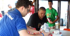 TRE-TO arrecada litros de leite e doa para instituição de caridade