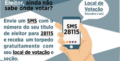 TRE-TO logo local de votação